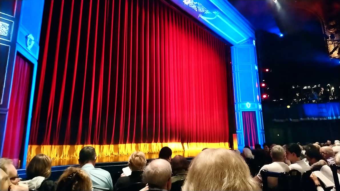 Teatteri New Yorkissa.