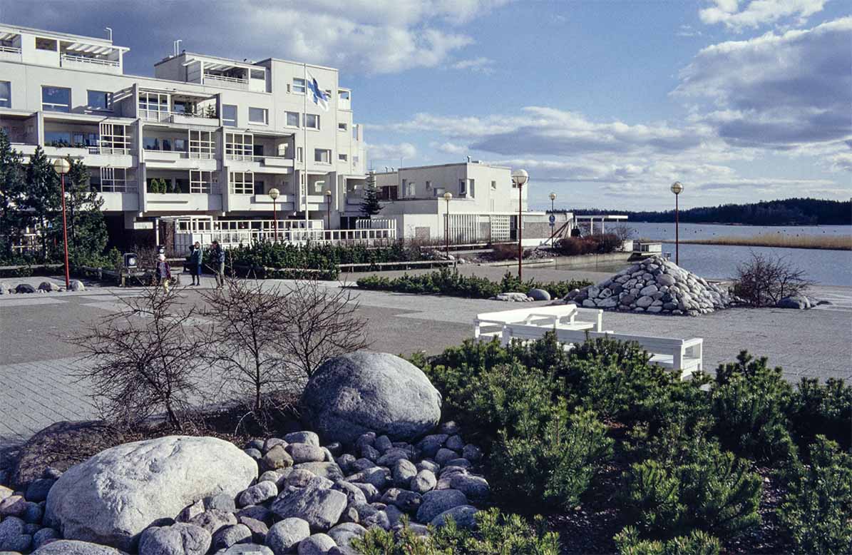 Näkymä Kivenlahden amfille 1996.