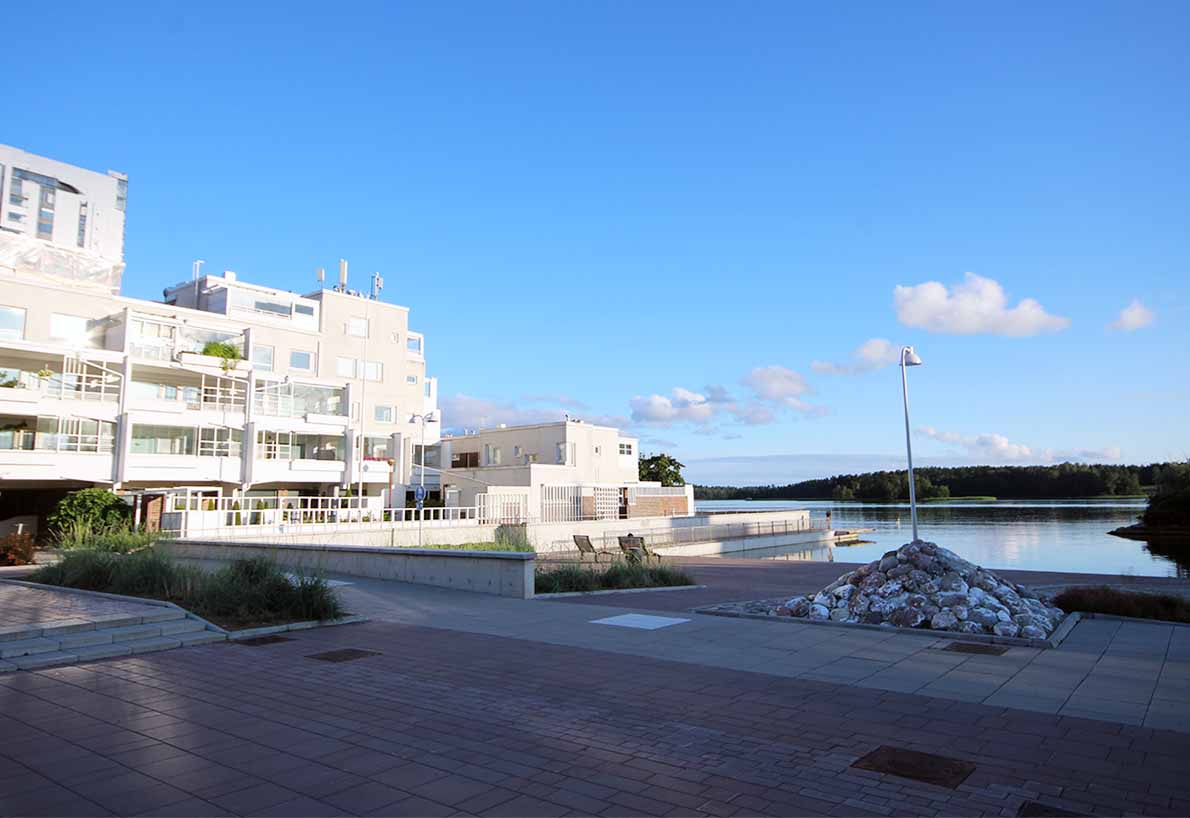 Aukio Kivenlahden rannalla 2025.