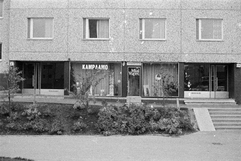 Kampaamo Matinraitilla 1972
