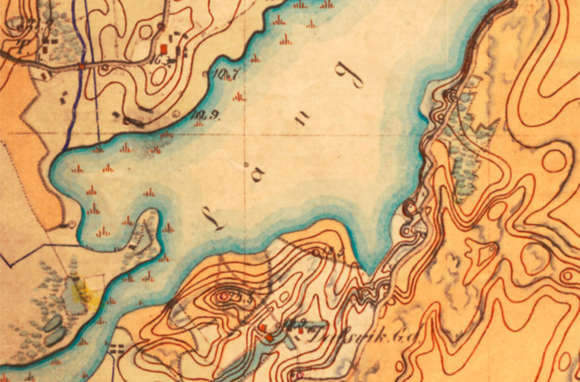 Dalsvikin kartta vuodelta 1871.