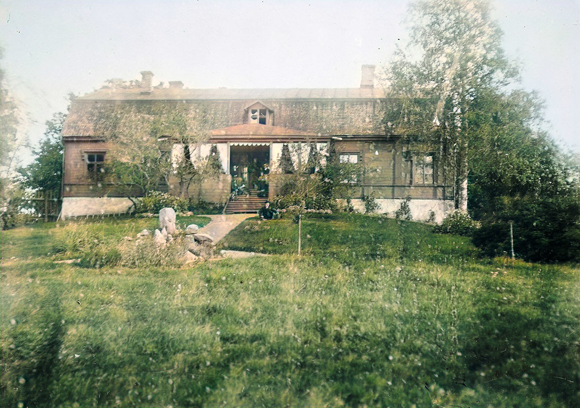 Bodomin kartano 1890-luvulla.