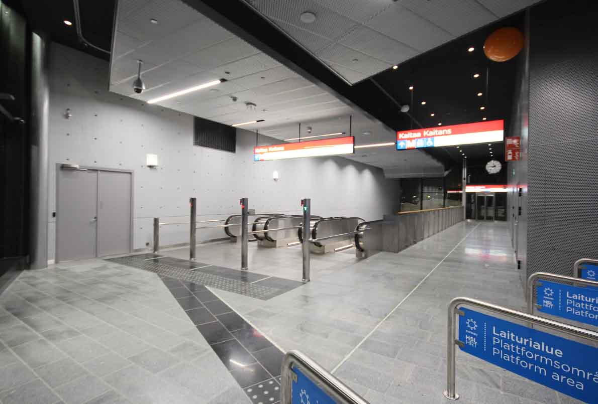 Kaitaan metroasema, Espoo.