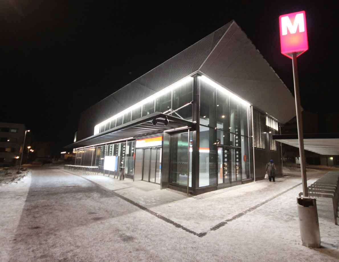 Kaitaan metroasema, Espoo.