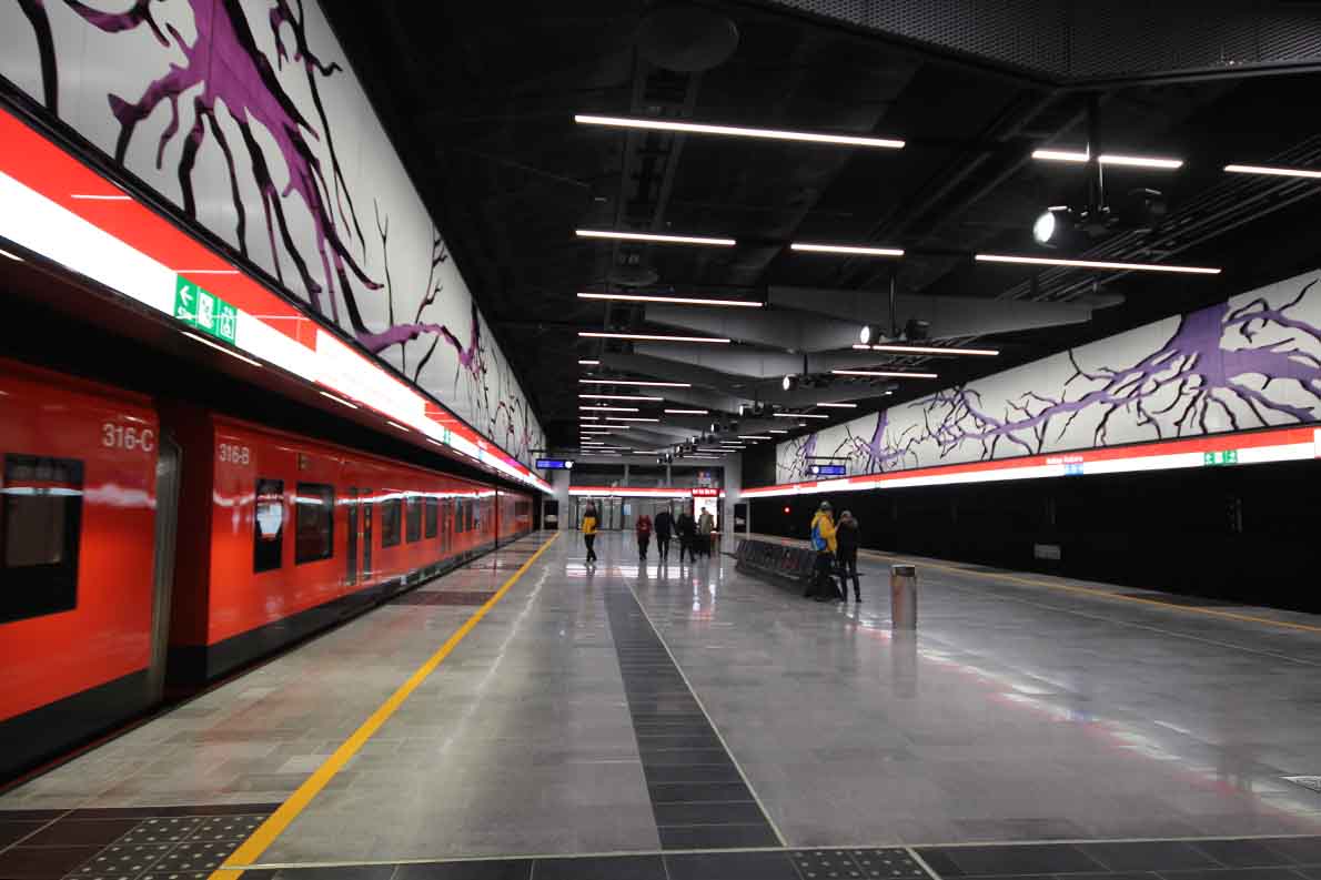 Kaitaan metroasema, Espoo.