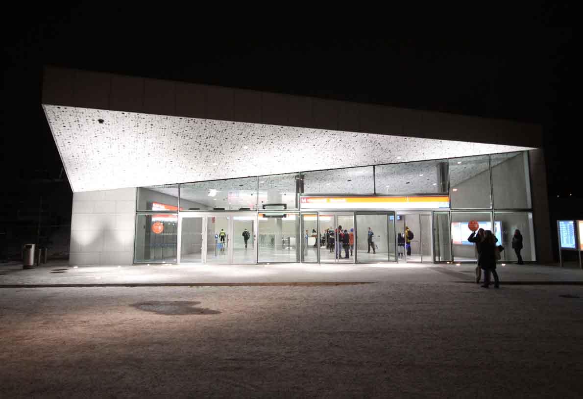 Kivenlahden metroasema, Espoo.