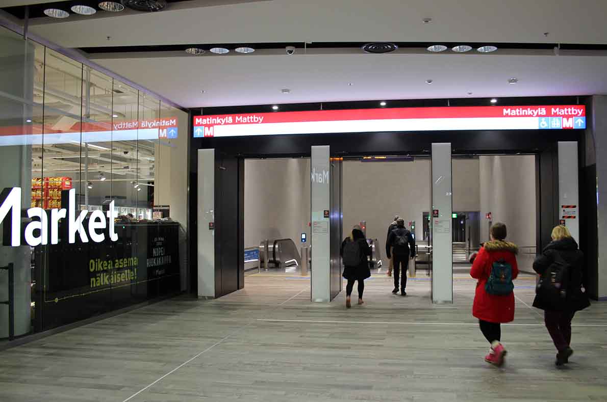 Matinkylän metroasema, Espoo.