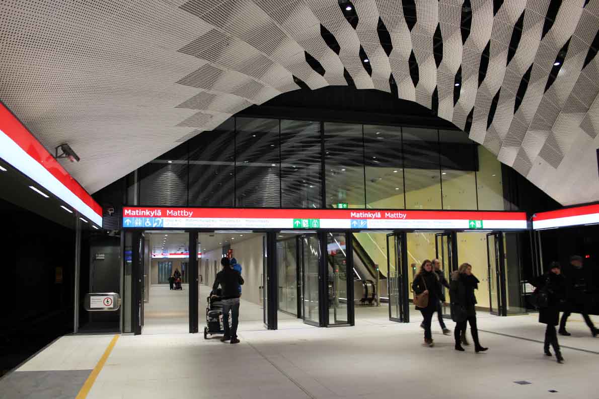 Matinkylän metroasema, Espoo.