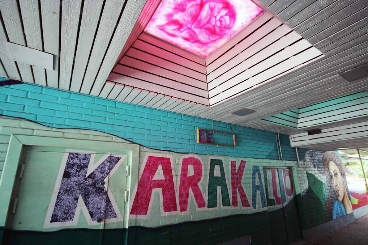 Karakallion vanha ostoskeskus, Espoo.