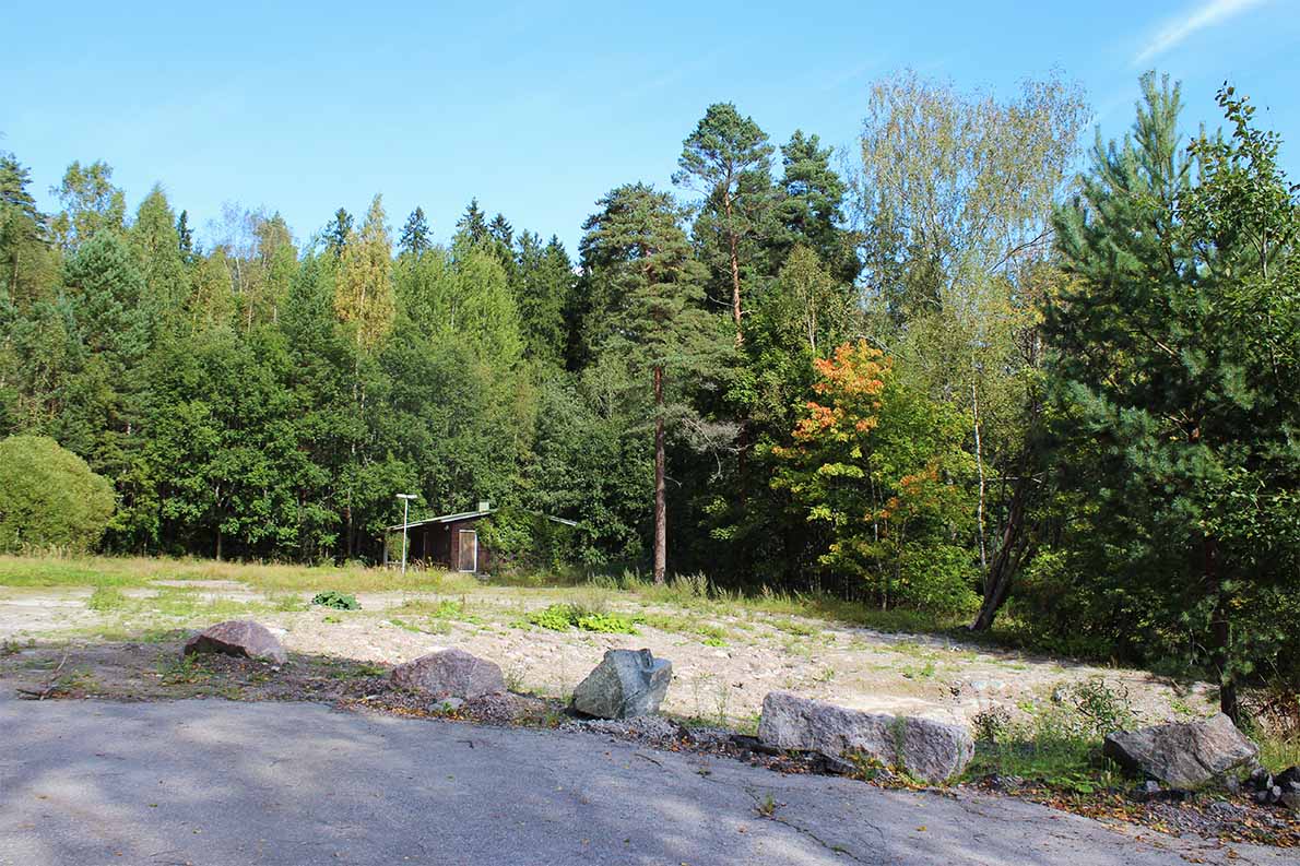 Pellon koulun alue vuonna 2017