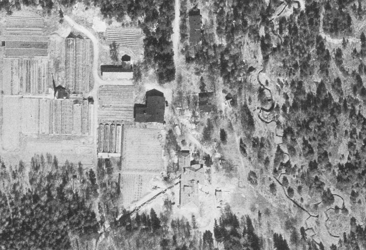 Ilmakuva Toppelund 1950