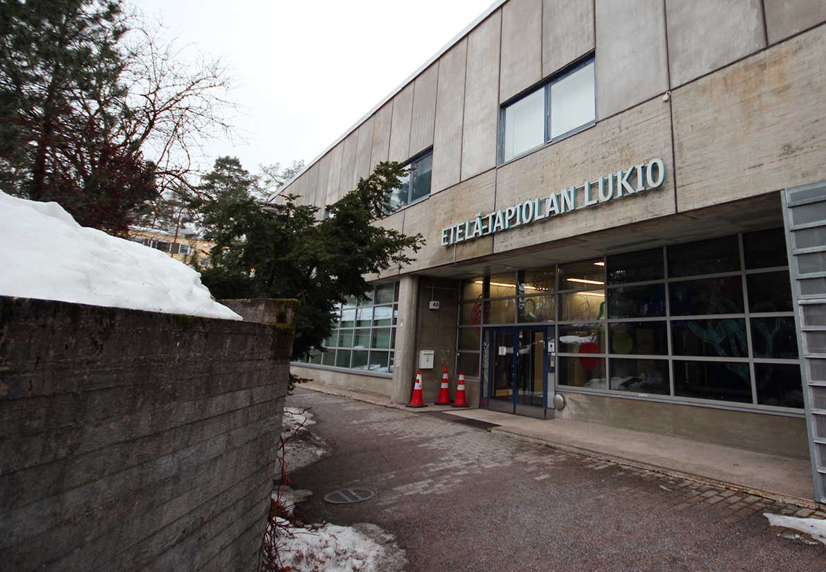 Etelä-Tapiolan lukio, Espoo.