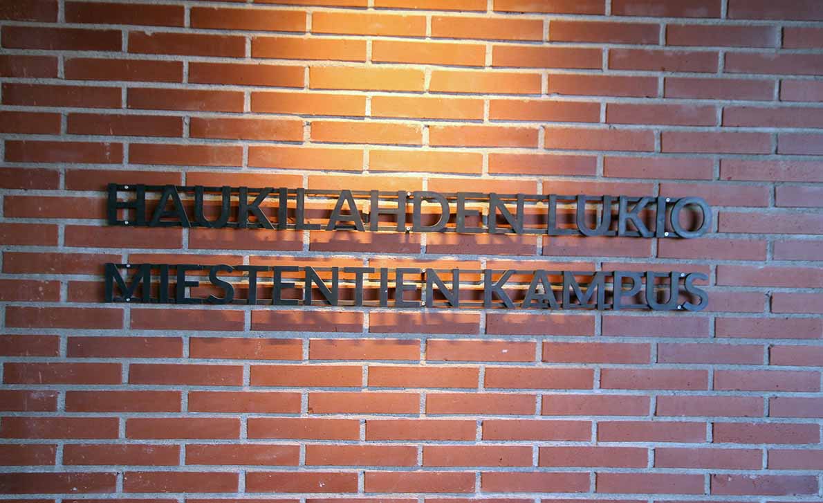 Haukilahden lukio, Espoo.