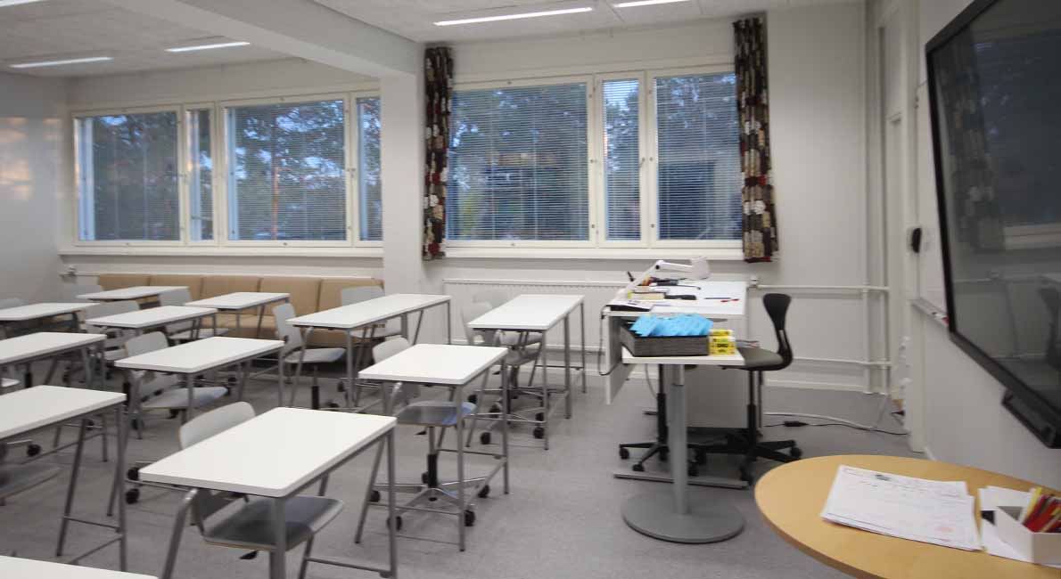 Haukilahden koulu. Espoo.