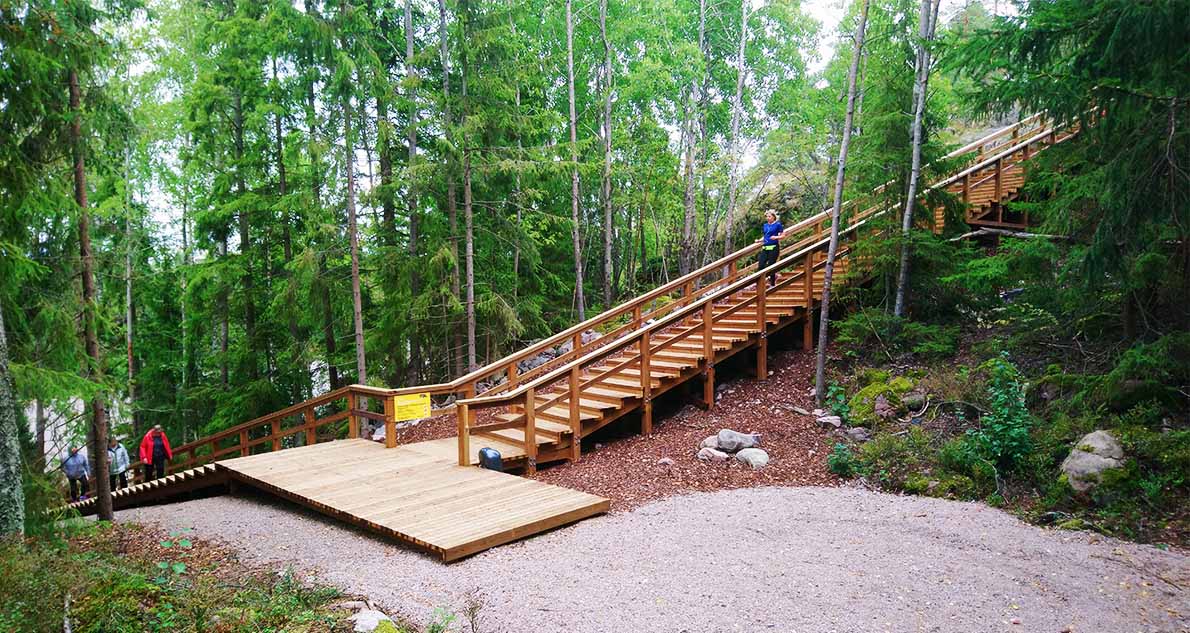 Ala-Soukan kuntoportaat, Espoo