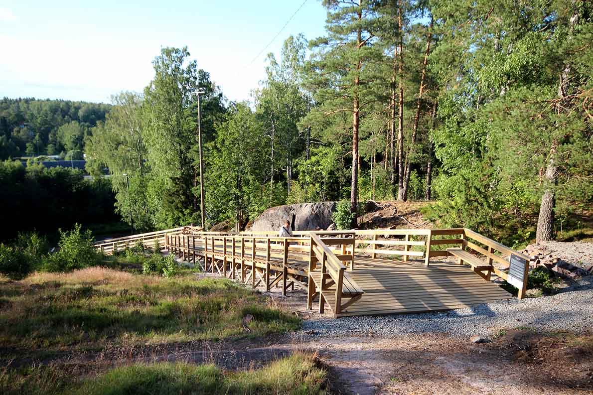 Laajalahden kuntoportaat, Espoo.