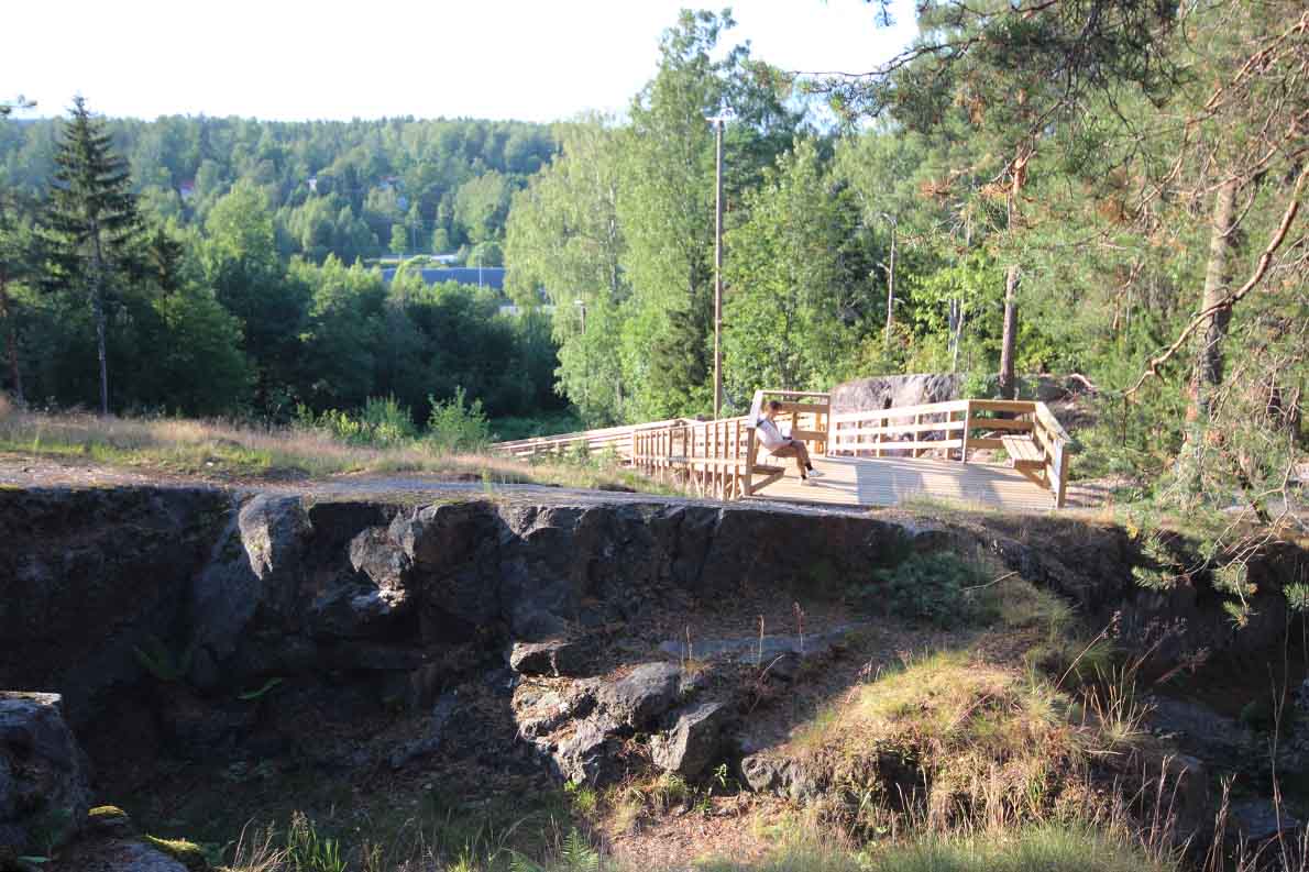 Laajalahden kuntoportaat, Espoo.