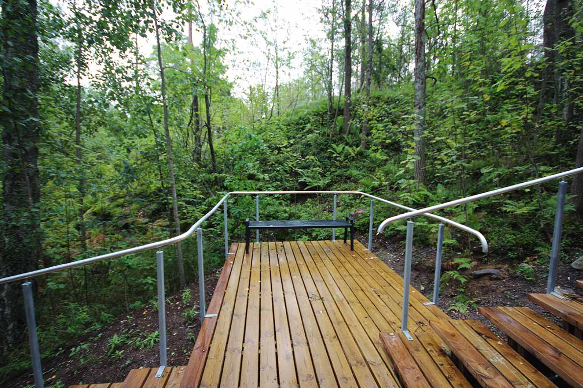Laajasalo fitness stairs, Helsinki.