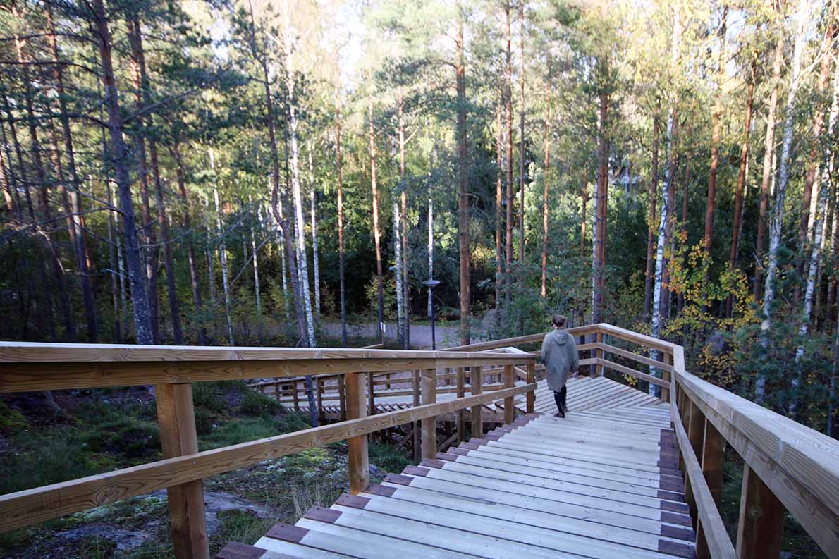 Suurpelto fitness stairs, Espoo.