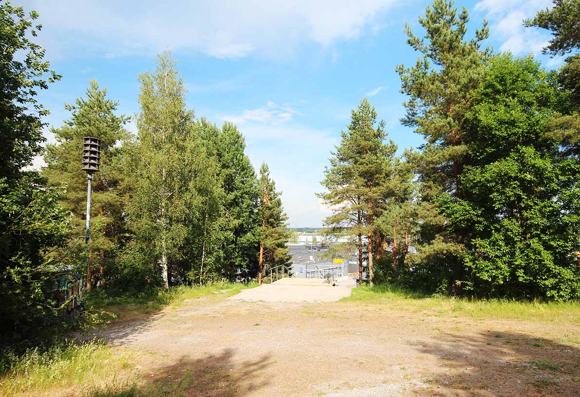 Vaskipellonpuiston kuntoportaat, Helsinki.