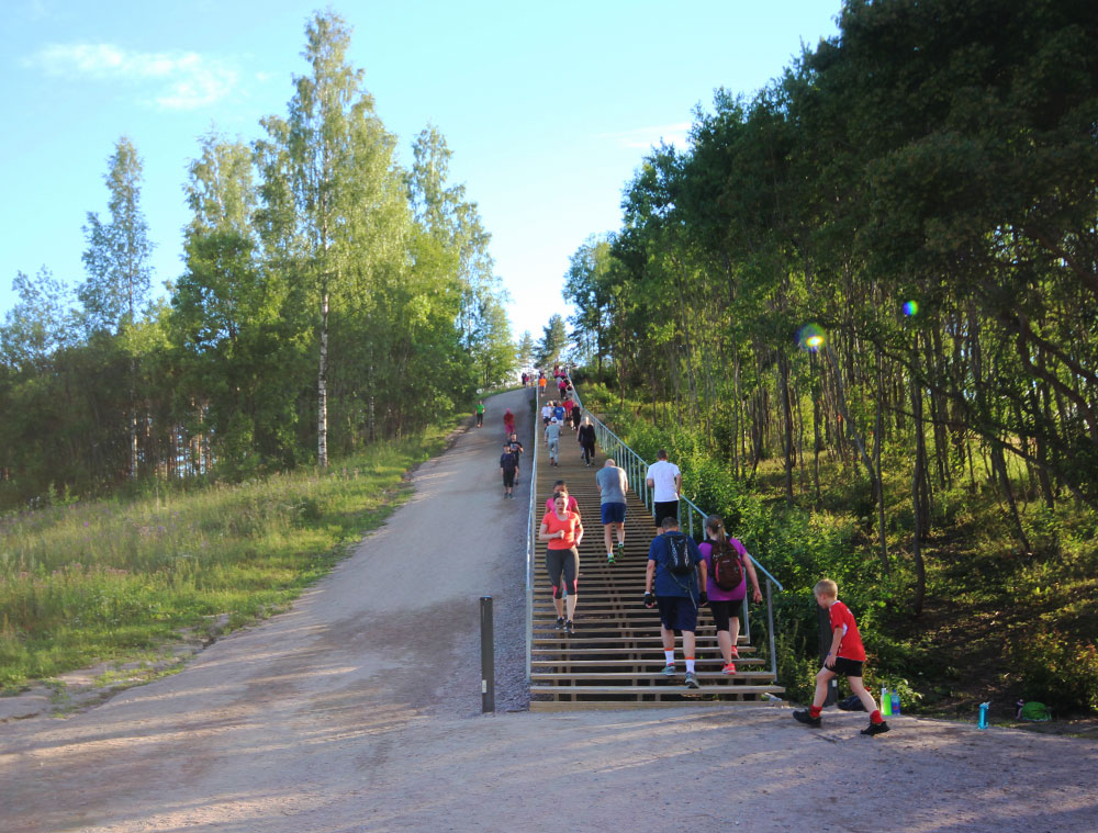 Paloheinän kuntoportaat, Helsinki