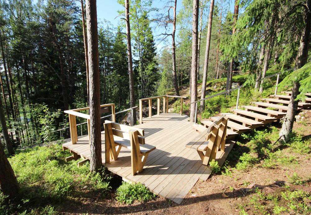 Jerikon kuntoportaat, Kirkkonummi