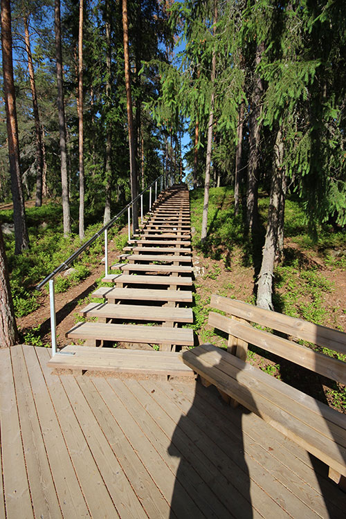 Jerikon kuntoportaat, Kirkkonummi