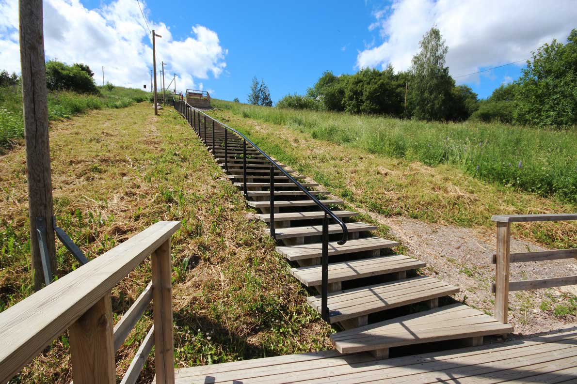 Keinukallion kuntoportaat, Kerava