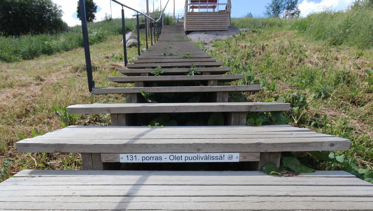 Keinukallion kuntoportaat, Kerava