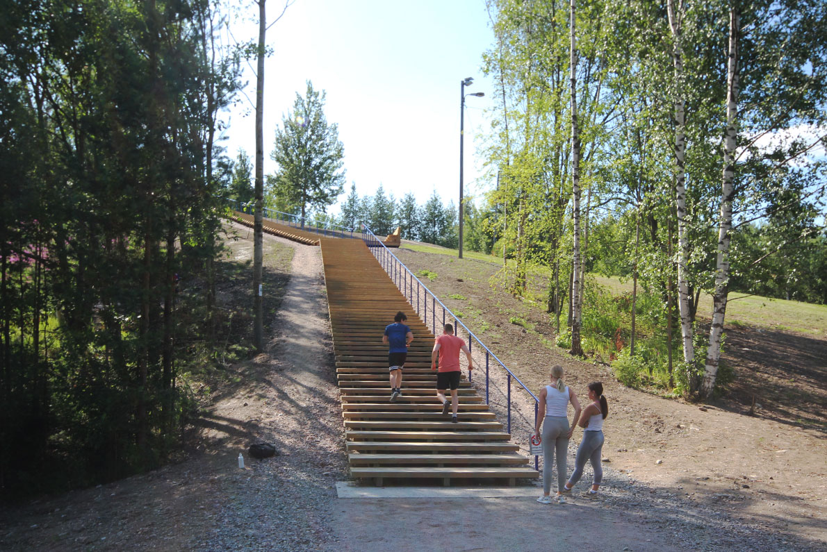 Möskarin kuntoportaat, Vantaa