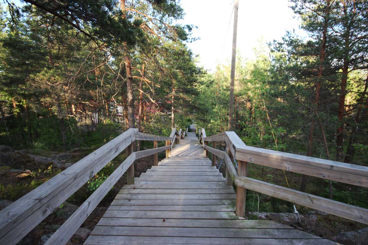 Nöykkiön epäviralliset kuntoportaat, Espoo