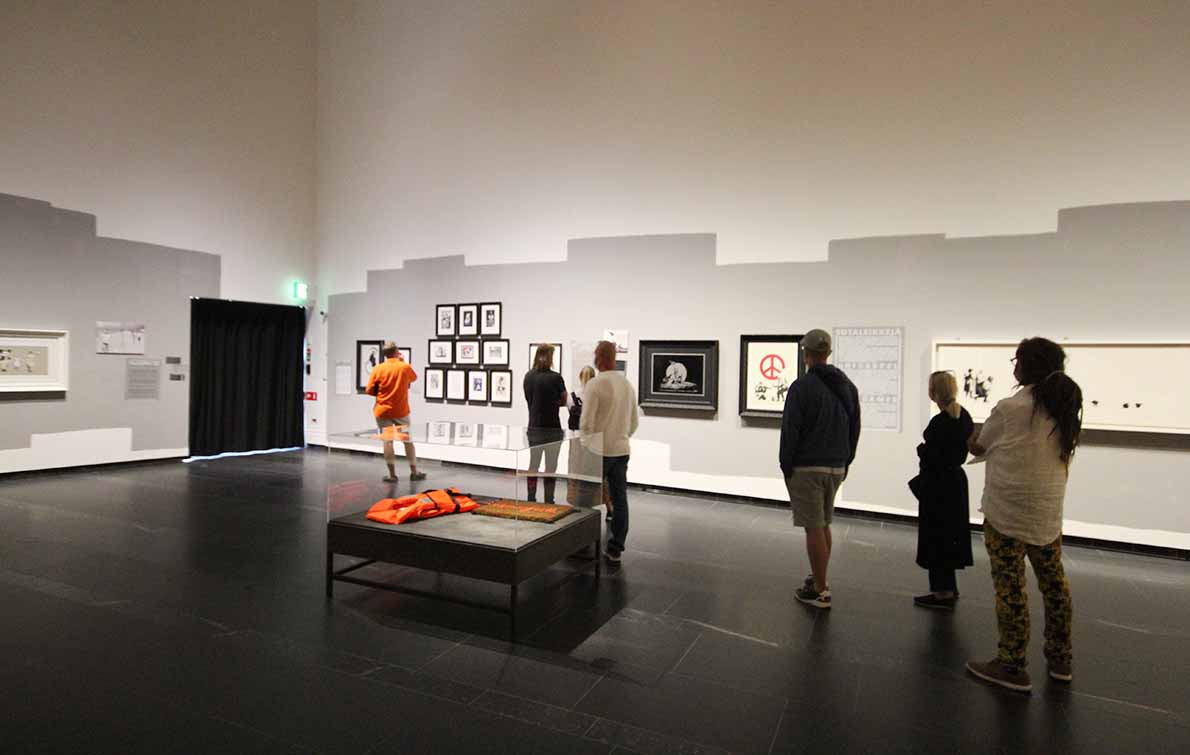Serlachius-museo Göstä ja Banksy-näyttely
