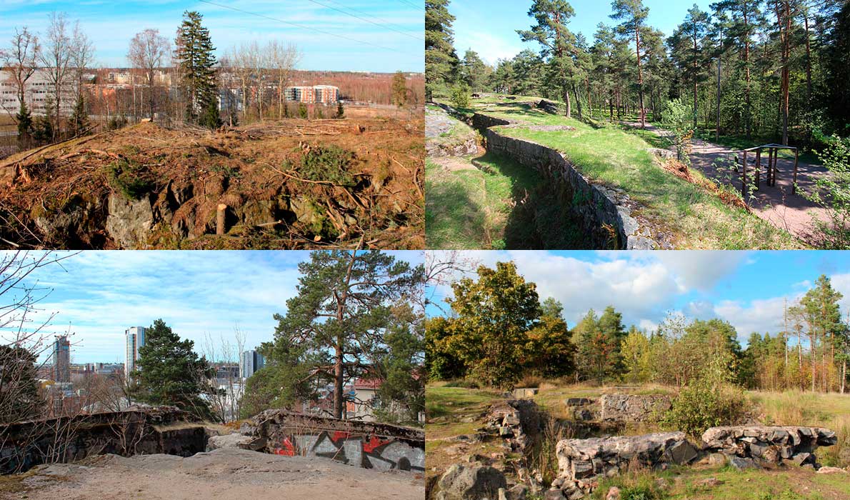 Pääkaupuniseudun linnoitteet – kuvituskuva.