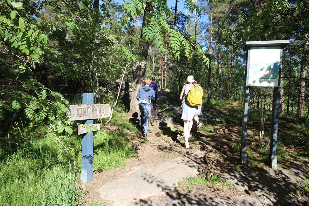 Hanikan luontopolku, Espoo.