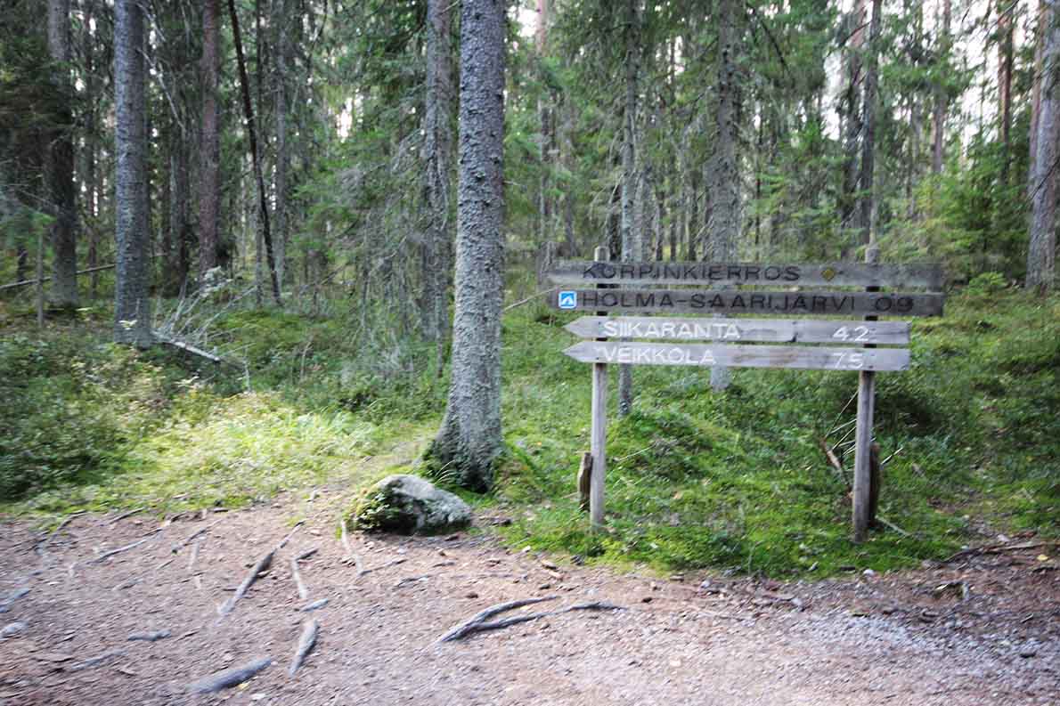 Korpinkierros, Nuuksio