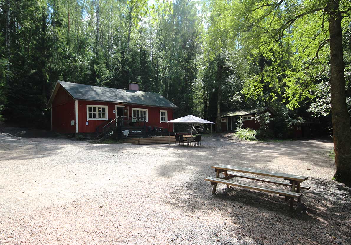 Punarinnankierros, Nuuksio.