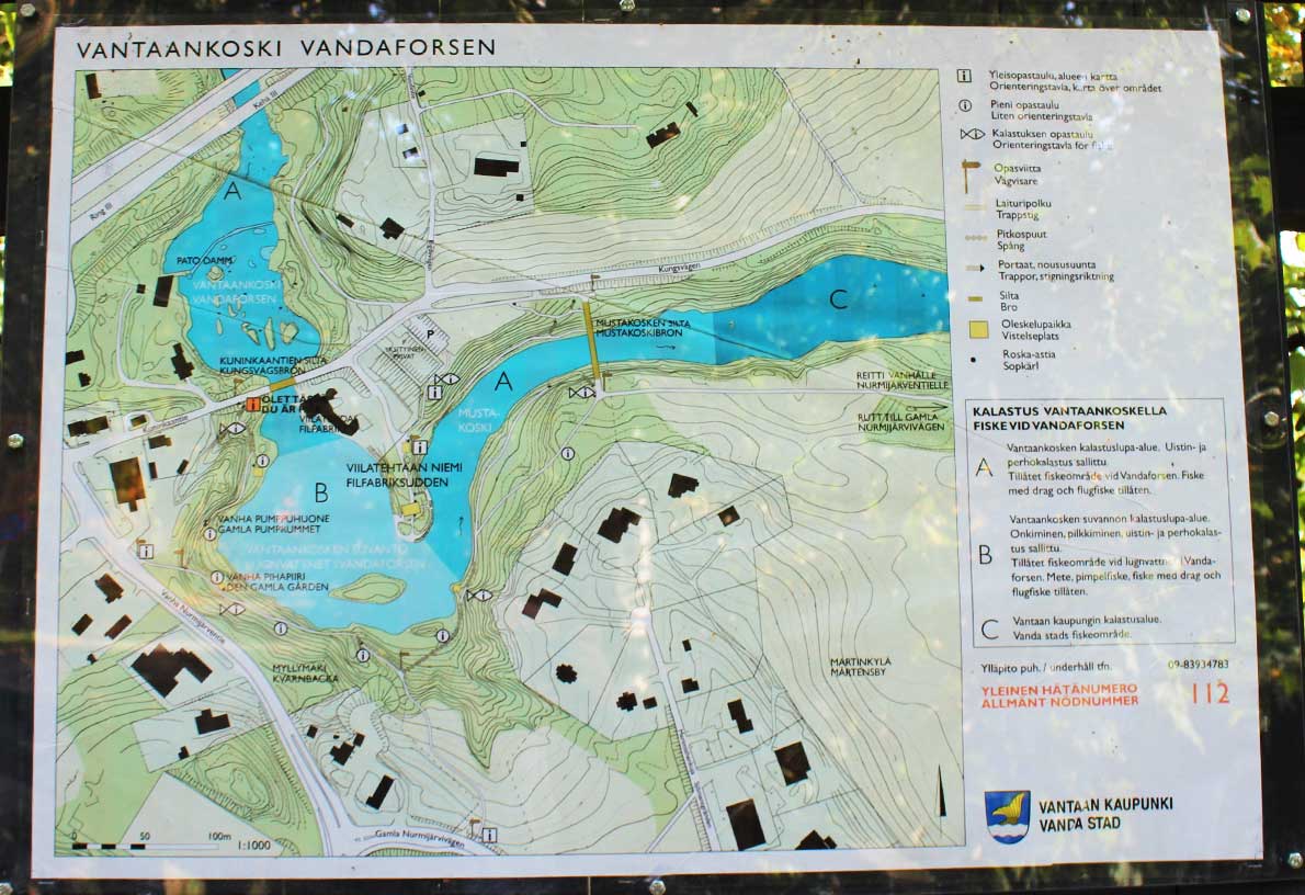 Vantaankoski ja Vantaankosken luontopolku