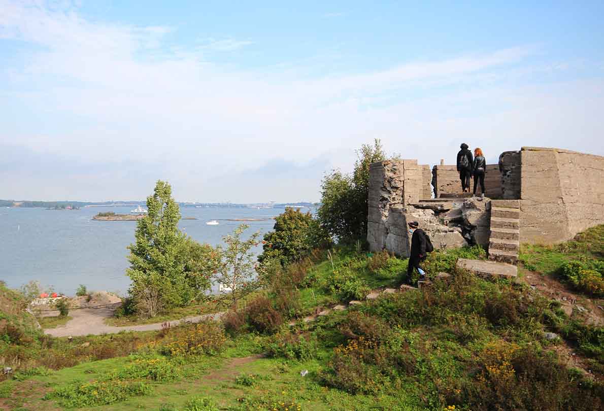 Länsi-Mustasaaren näköalapaikka, Suomenlinna.