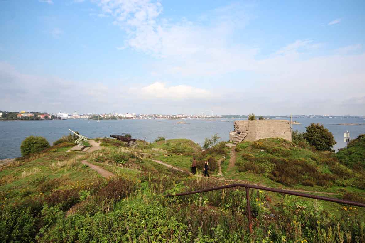 Länsi-Mustasaaren näköalapaikka, Suomenlinna.
