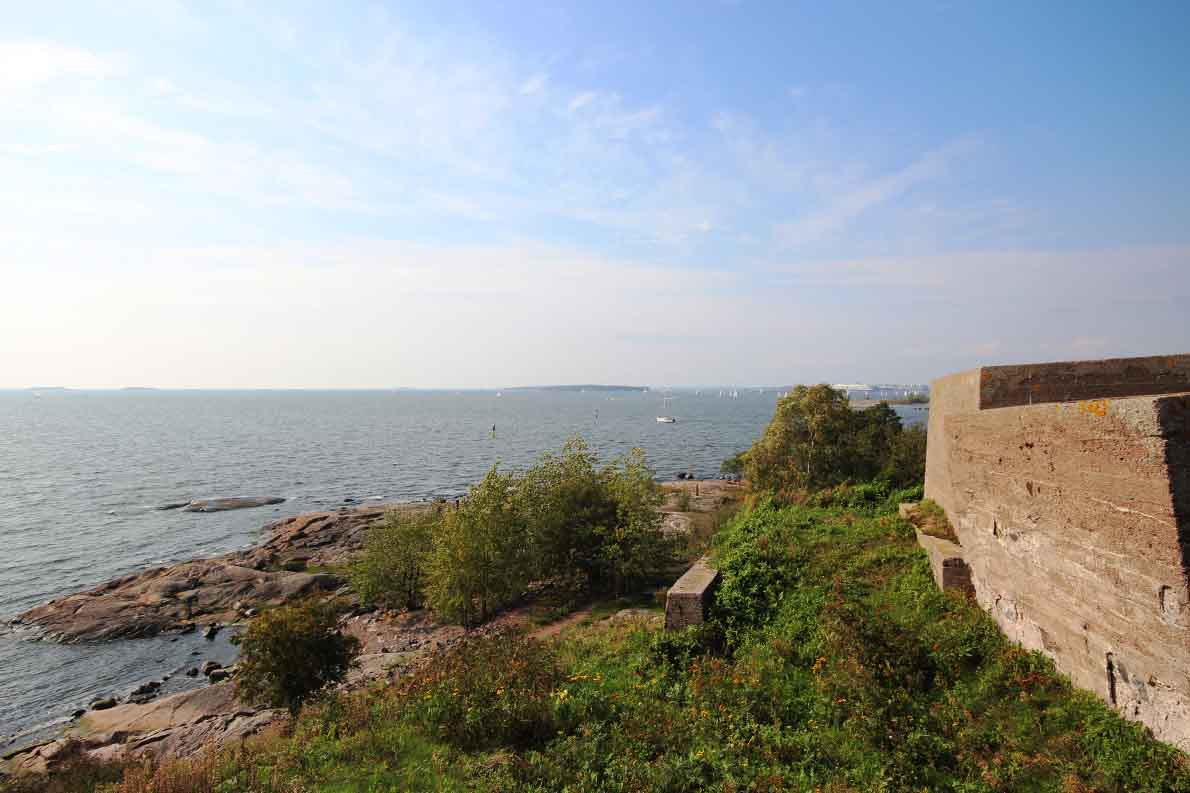 Länsi-Mustasaaren näköalapaikka, Suomenlinna.