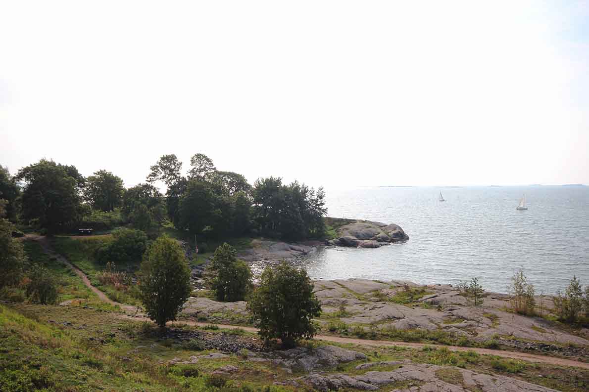 Länsi-Mustasaaren näköalapaikka, Suomenlinna.