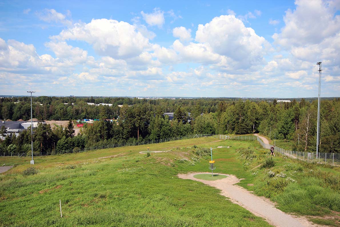 Paukkulanpuiston näköalapaikka, Helsinki.