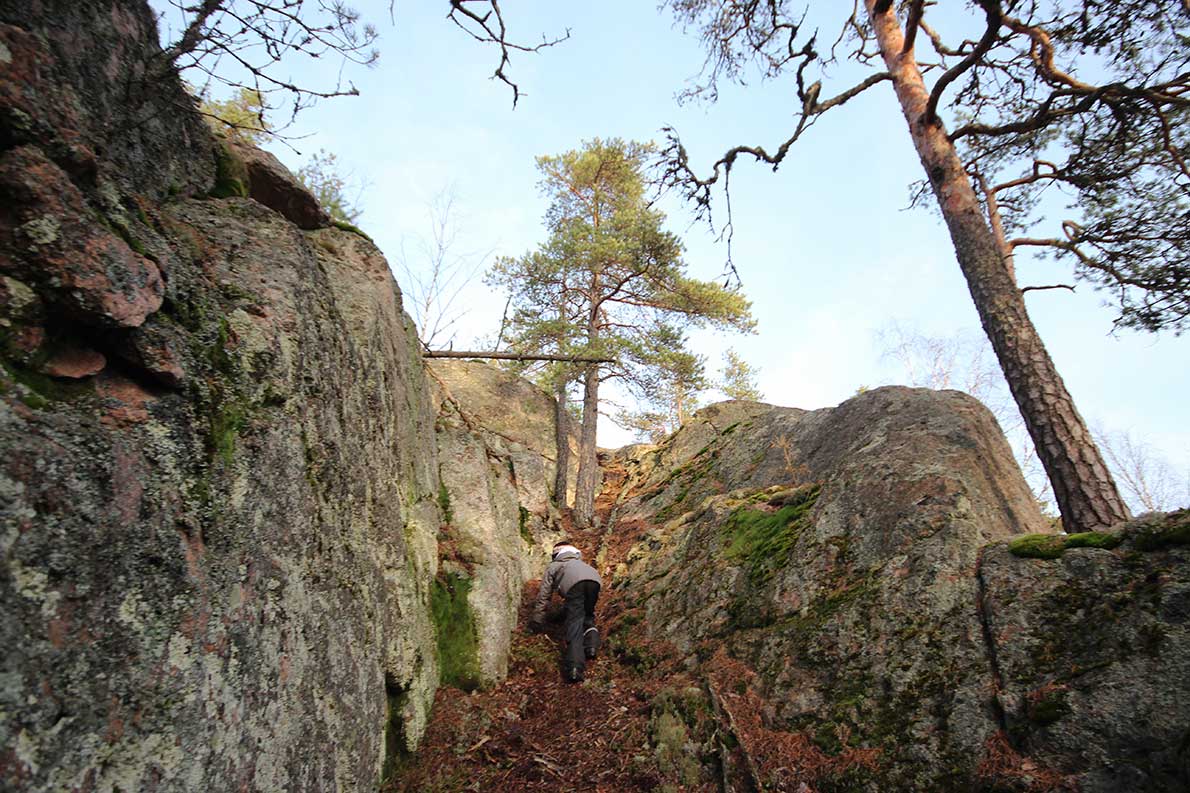 Hyppykallio, Nuuksio.