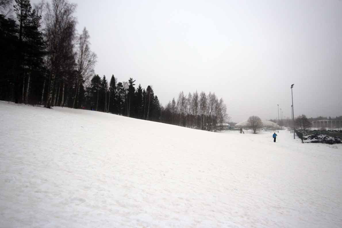 Espoonlahden pulkkamäki.