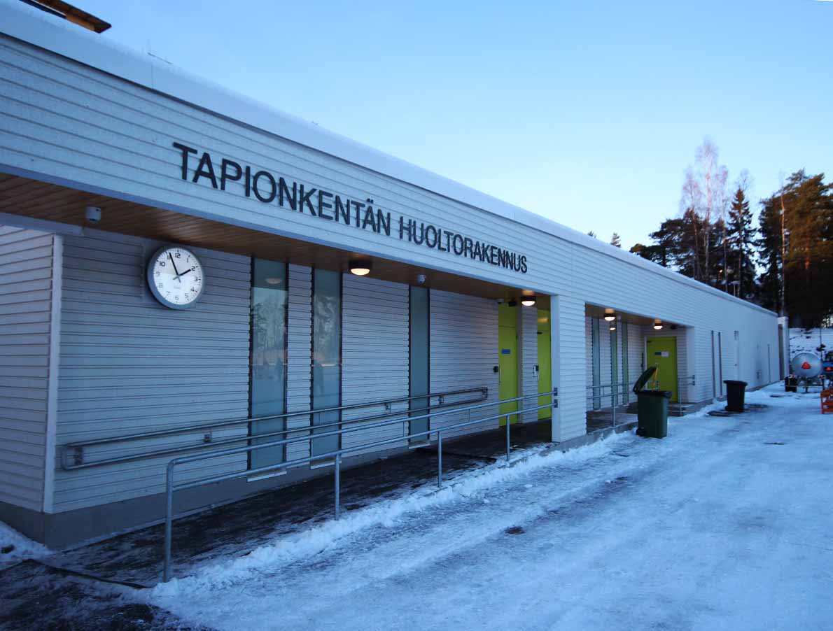 Tapionkentän tekojää, Espoo.