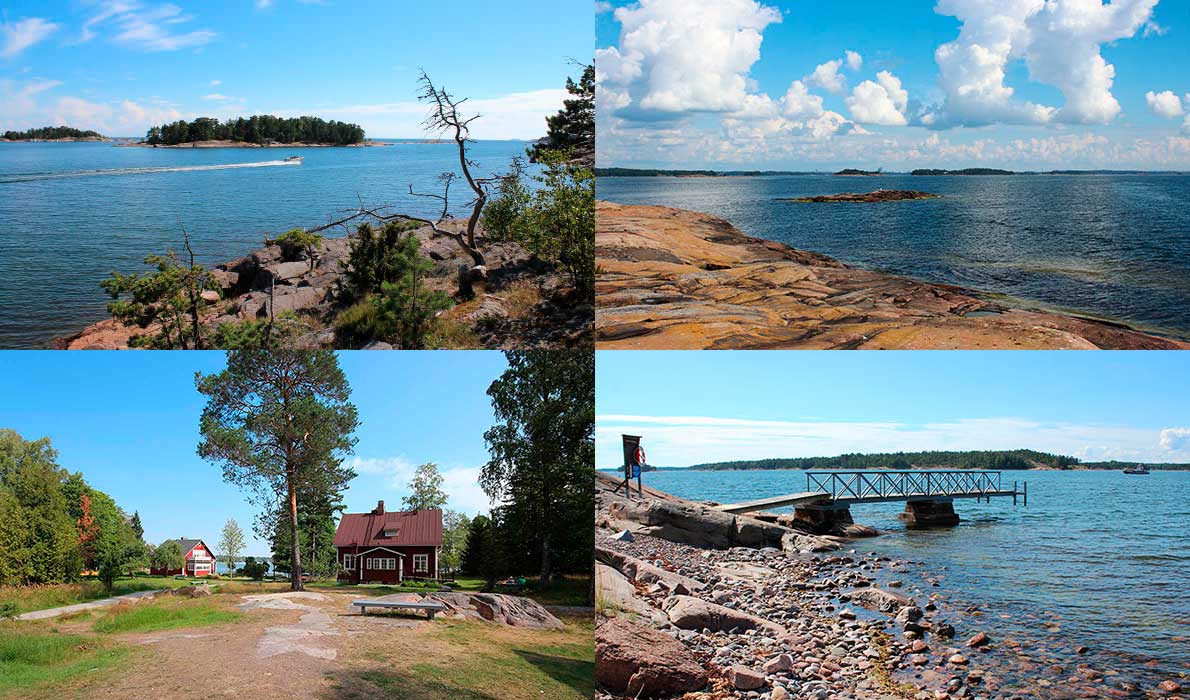 Kollaasi, Espoon saaristo