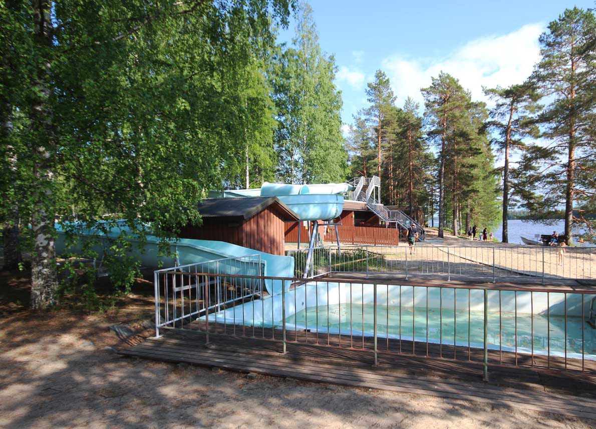 Eläinpuiston leirintä- ja caravanalueen uimaranta, Ähtäri