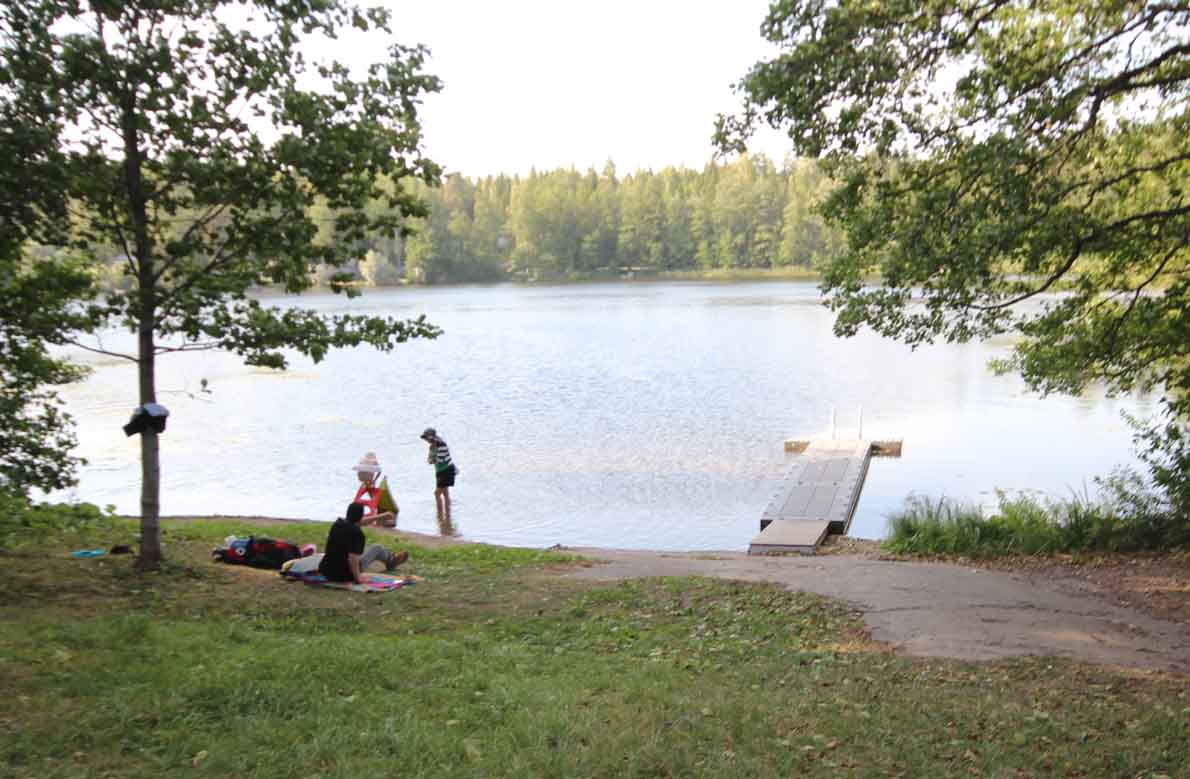 Abborsjön uimaranta, Askola.