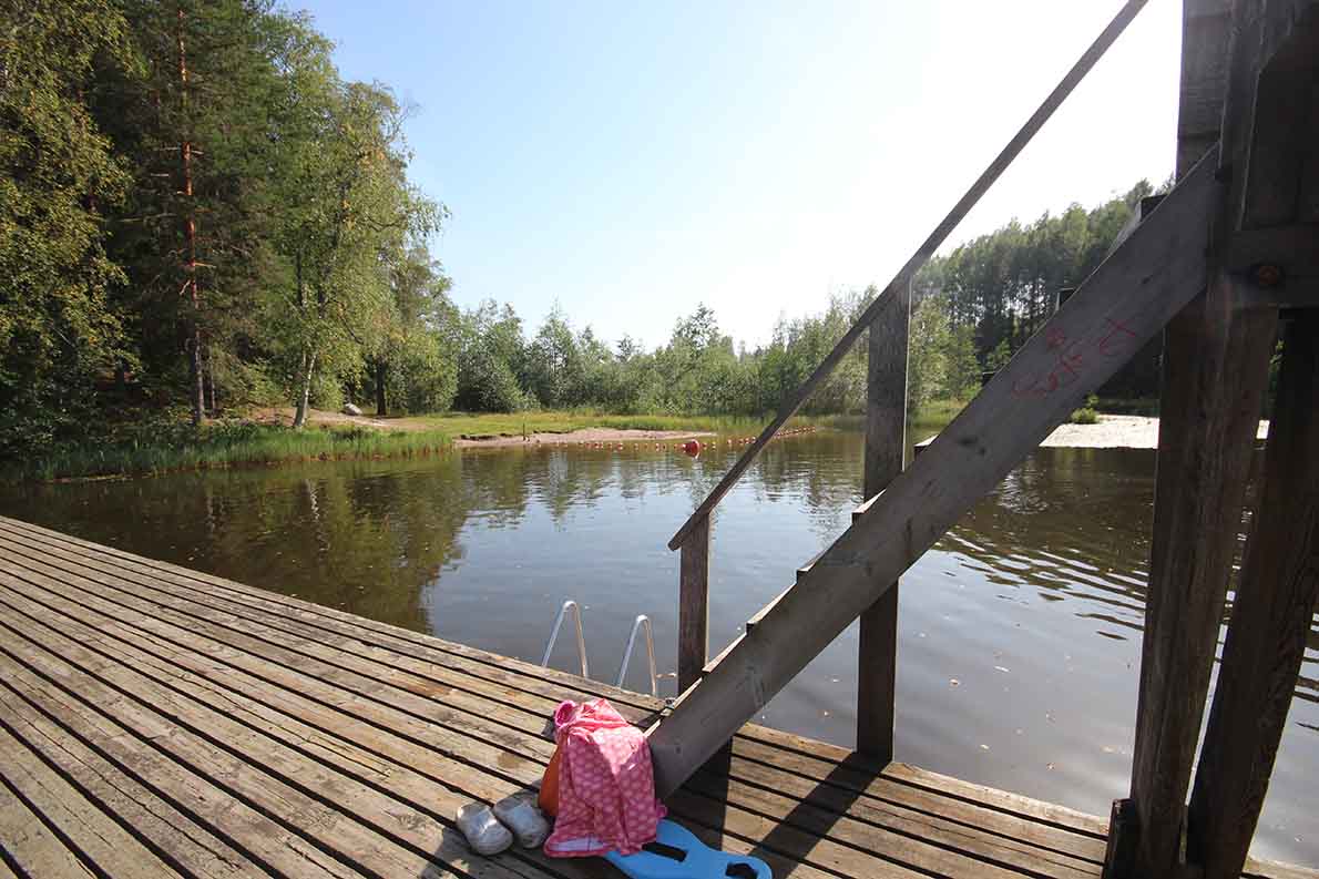 Takajärven uimaranta, Askola.