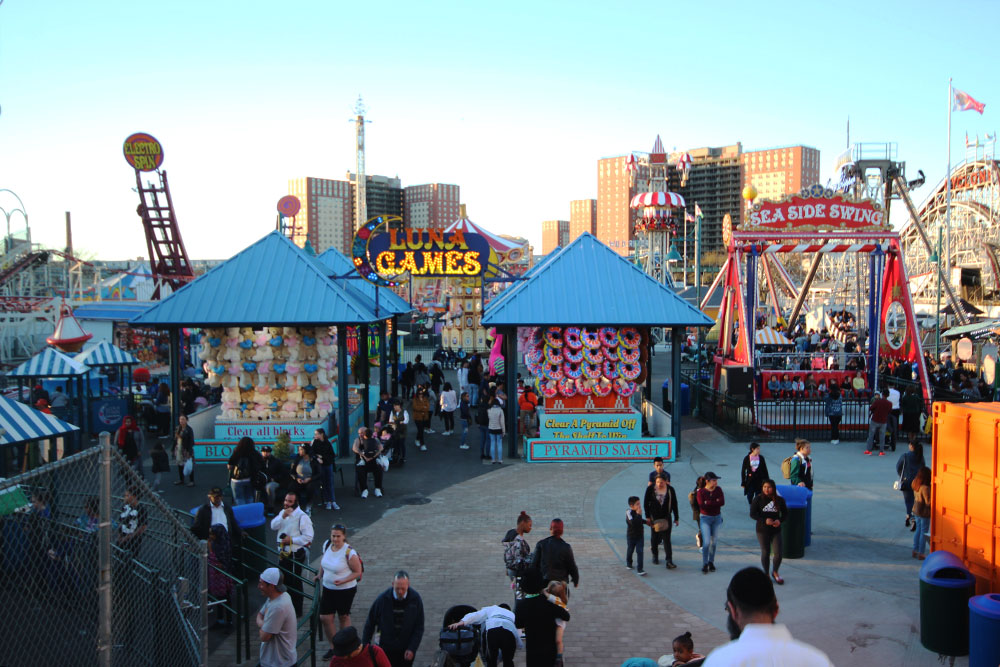 Coney Island, New York.